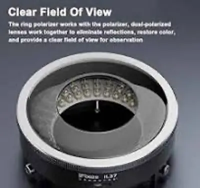 iFixes iL37 Polarized Anti Glare Lamp for Microscope