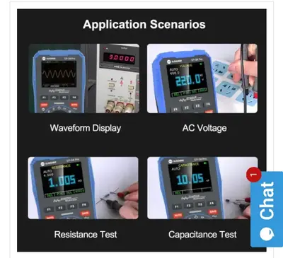 Sunshine DT-24 Pro Oscilloscope 2in1 DIGITAL Multi-Purpose Multimeter
