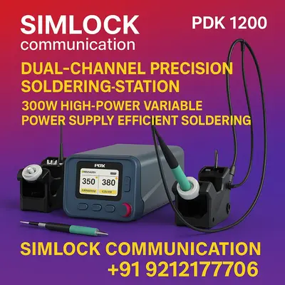 I2C PDK1200 Soldering Station 300w Intelligent Rework Station T115 T210  Handle Phone Repair BGA SMD Solder Welding Station