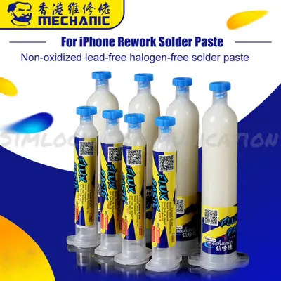 Mechanic White F913 Flux Paste