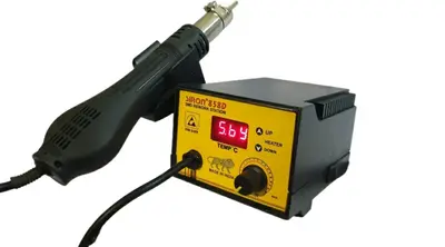 SIRON 858D Hot Air Rework Station Digital SMD Soldering Station Kit Desoldering Welder Accessories