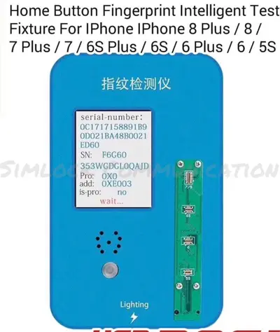 Home Button Fingerprint Intelligent Test Fixture