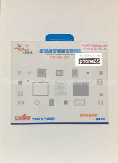 MECHANIC High-end BGA Steel Stencil Iphone6S