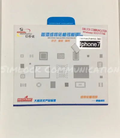 MECHANIC High-end BGA Steel Stencil Iphone7