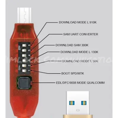 MULTI-FUNCTIONAL ALL IN ONE BOOT CABLE (ADVANCE UART CABLE,DOWNLOADING MODE CABLE)