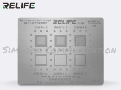 PRECISION BGA STENCILS RL-044 QU4