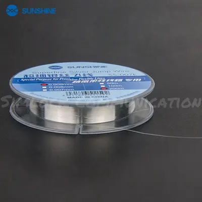 SUNSHINE SS-007 SILVER JUMP WIRE-9MM