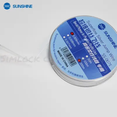 SUNSHINE SS-007 SILVER JUMP WIRE-9MM