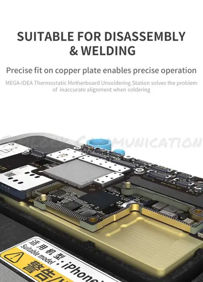 MEGA IDEA THERMOSTATIC MOTHERBOARD DESOLDERING STATION 3 in 1  JP-19