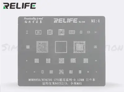 RELIFE STENCIL MI: 4