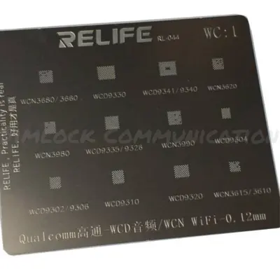 RELIFE STENCIL WC: 1