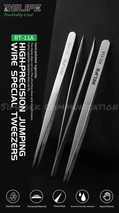RELIFE TWEEZER RT-11A Special Design for Jumper