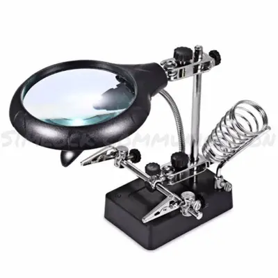 Magnifier With Auxiliary Clip TE-800