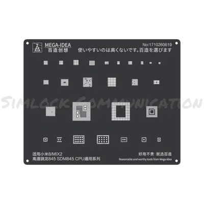 MEGA-IDEA STENCIL 8|MIX2, SDM845 CPU