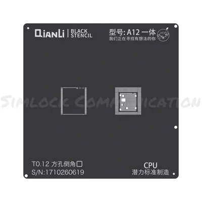 MEGA-IDEA STENCIL A12-CPU