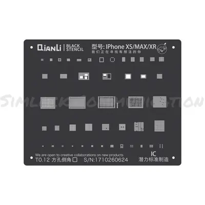 MEGA-IDEA STENCIL iPhone 12|12Pro|12Pro Max|12Pro mini IC