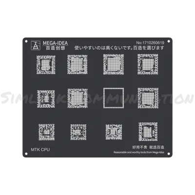 MEGA-IDEA STENCIL MTK CPU