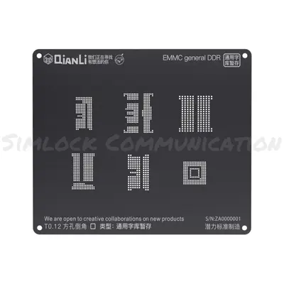QIANLI iBlack 3D STENCIL EMMC general DDR