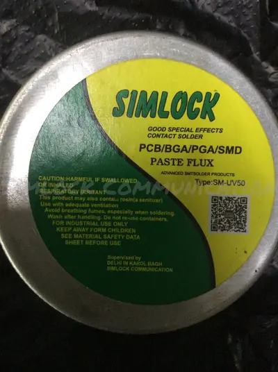 SIMLOCK FLUX PASTE SM-UV50