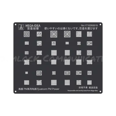 MEGA-IDEA STENCIL PM|Qualcom PM Power