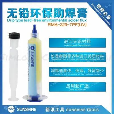 SUNSHINE FLUX PASTE RMA-229-TPF (UV)