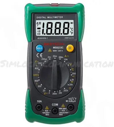 MASTECH DIGITAL MULTIMETER M58233C