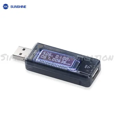 SUNSHINE USB TESTER Compatible Quick Charge 2.0 and 3.0 SS-302A