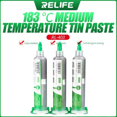 RELIFE RL-403 183℃ ic reballing [syringe] BGa Paste