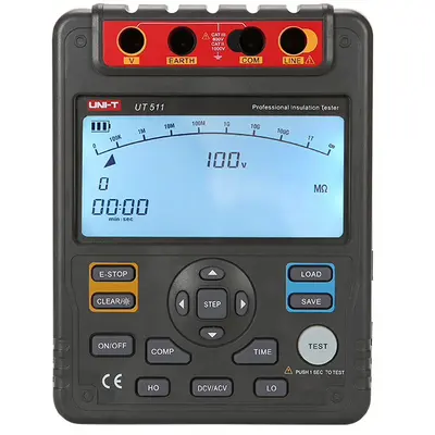 UNI-T UT511 Insulation Resistance Tester - 1KV| 10GOhm
