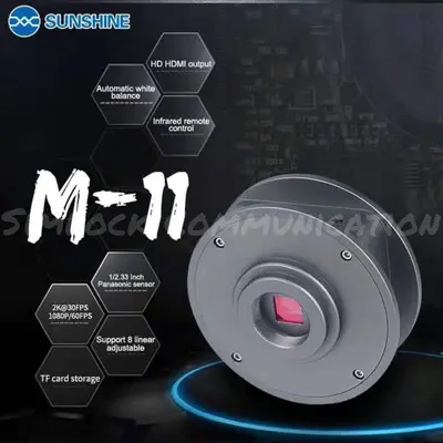 SUNSHINE M-11 HDMI ULTRA-HIGH DEFINITION MICROSCOPE HD CAMERA 48MP
