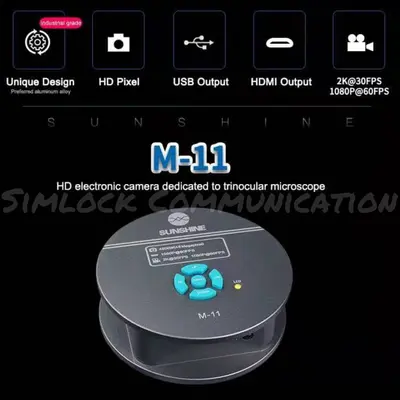 SUNSHINE M-11 HDMI ULTRA-HIGH DEFINITION MICROSCOPE HD CAMERA 48MP