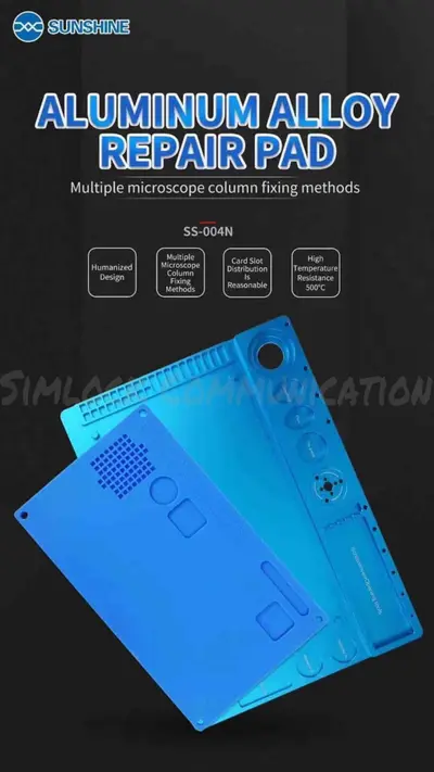 Sunshine SS-004N Multifunction Aluminum Alloy Microscope High Heat Resistant Maintenance Mat