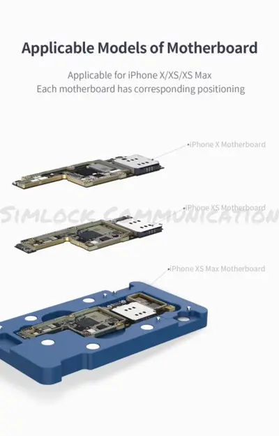 QIANLI-TOOLPLUS MIDDLE FRAME REBALLING PLATFORM FOR IPHONE X-XS-XS MAX