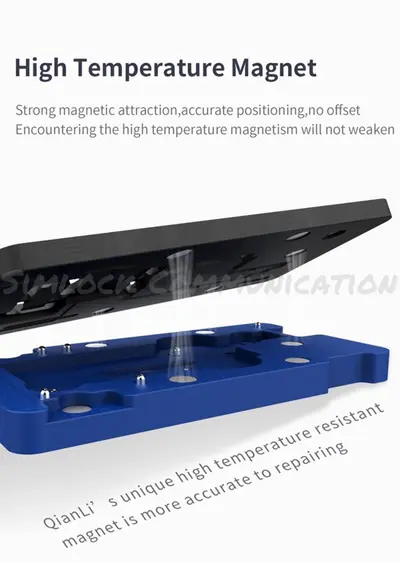 QIANLI-TOOLPLUS MIDDLE FRAME REBALLING PLATFORM FOR IPHONE X-XS-XS MAX