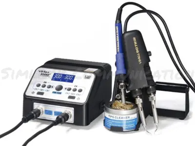 YIHUA 938BD+ Tweezer Solder Irons Soldering Station Heating Core Tips 110V|220V