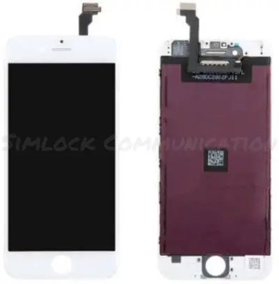 LCD with Touch Screen for Apple iPhone 6 -(display glass combo folder) Glass Change