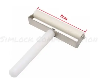 8cm OCA Film Roller Anti-Static Silicone Manual Screen Roller Laminating OCA on LCD for mobile,ipad Tablet lcd separator