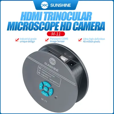 SUNSHINE M-11 HDMI ULTRA-HIGH DEFINITION MICROSCOPE HD CAMERA 48MP