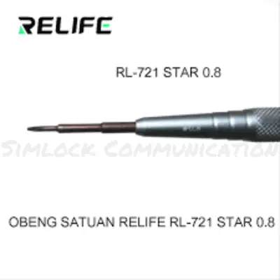 RL- 721   0.8 ORIGINAL RELIFE SCREW DRIVER UNITS