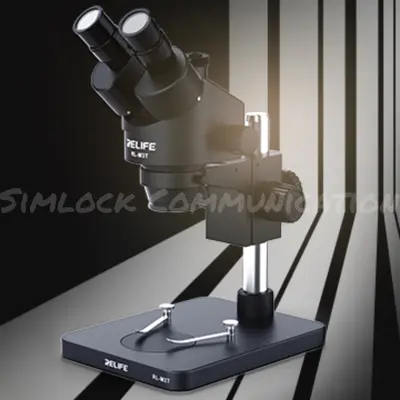 MICROSCOPE WITH LED LAMPSOURCE RL-M3T + LCD + Trinocular Microscope HD Camera M-11