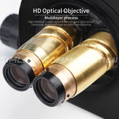 MICROSCOPE WITH LED LAMPSOURCE RL-M3T + LCD + Trinocular Microscope HD Camera M-11