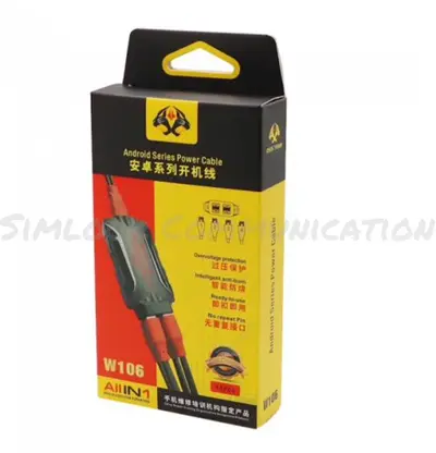 New W106 All IN 1 Specialized Android Phones DC Power Supply Cable for Andriod