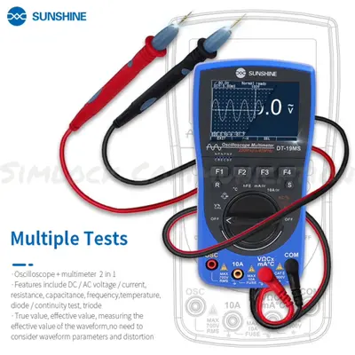 SUNSHINE DT-19MS 2in1 Handheld Oscilloscope Multimeter