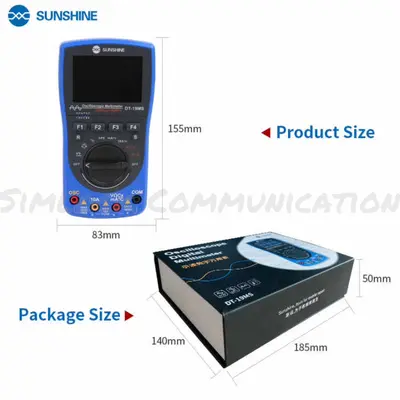 SUNSHINE DT-19MS 2in1 Handheld Oscilloscope Multimeter