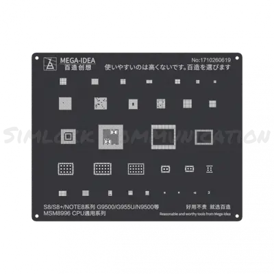 MEGA-IDEA S8|S8+|NOTE8, G9500|G955U|N9500, MSM8996 CPU