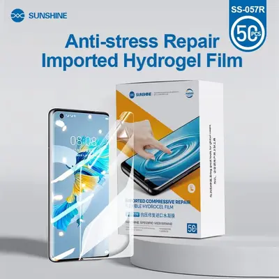 Sunshine Hydrogel SS-057R Film(IMPORTED COMPRESSIVE REPAIR )50 Pc Special For edge