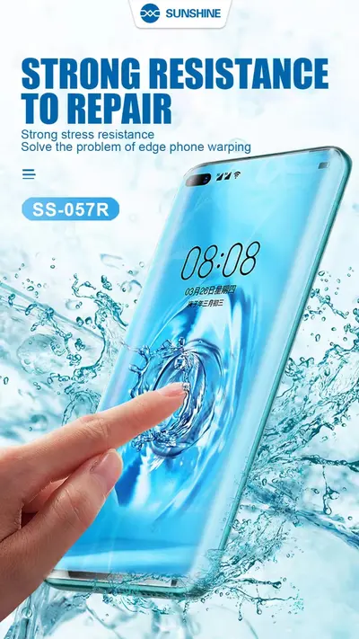 Sunshine Hydrogel SS-057R Film(IMPORTED COMPRESSIVE REPAIR )50 Pc Special For edge
