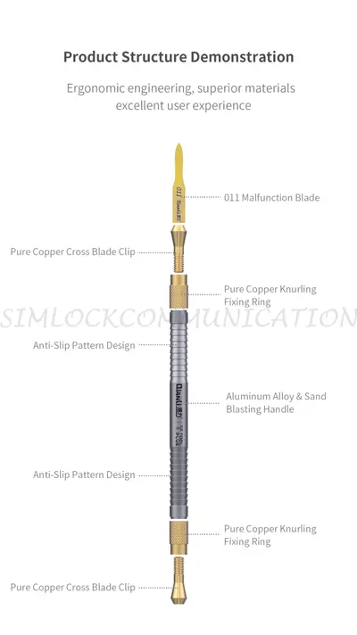 Qianli 011 Hand Polished Blades(With Handle)