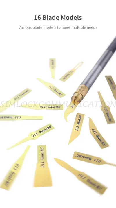 Qianli 011 Hand Polished Blades(With Handle)