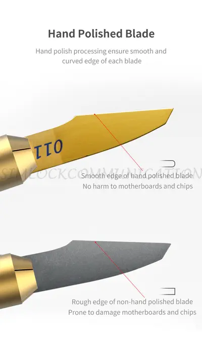 Qianli 011 Hand Polished Blades(With Handle)